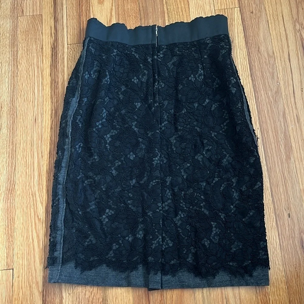 DOLCE & GABBANA LACE PENCIL SKIRT 40 - Picture 3 of 5